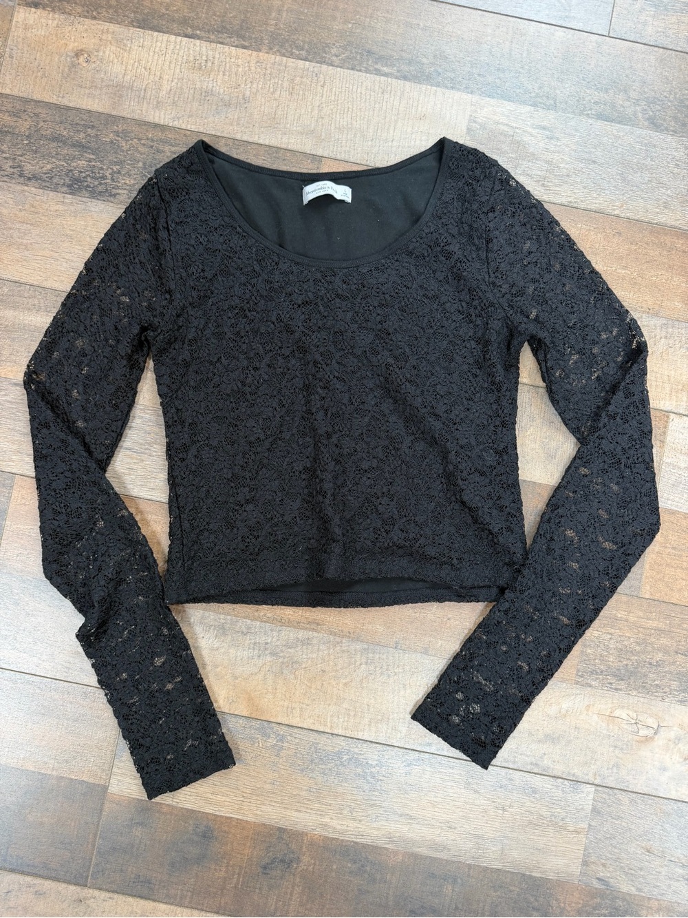 Abercrombie & Fitch lace long-sleeve top